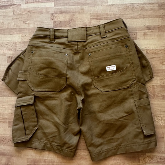 Rare NWOT Dickies Women’s Unisex Flex Work Industrial Shorts - Khaki Brown - Picture 7 of 11